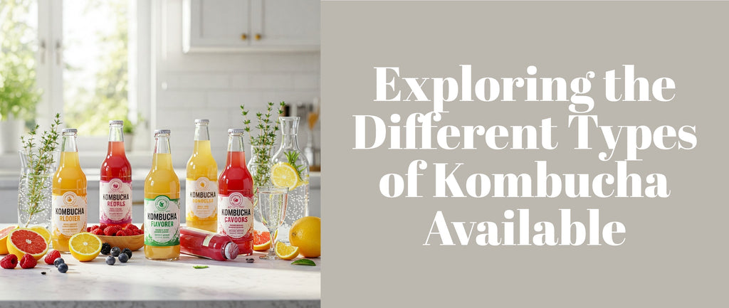 Exploring the Different Types of Kombucha Available