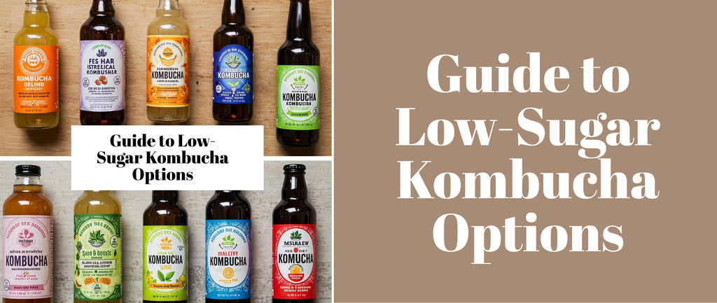 Guide to Low-Sugar Kombucha Options