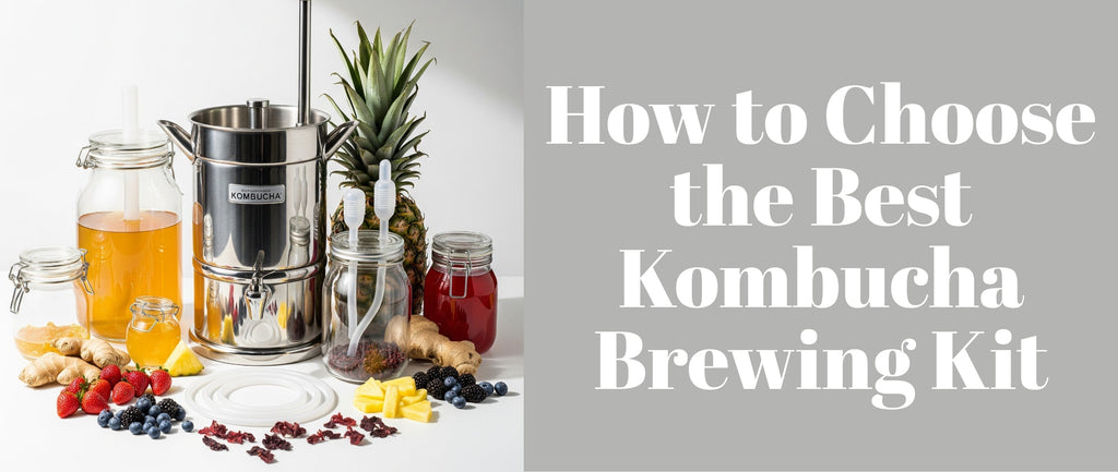 How to Choose the Best Kombucha Brewing Kit