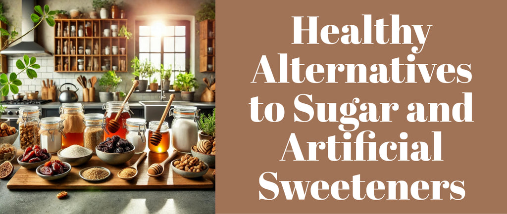 Healthy Alternatives to Sugar and Artificial Sweeteners