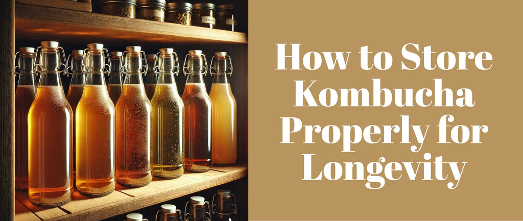 How to Store Kombucha Properly for Longevity