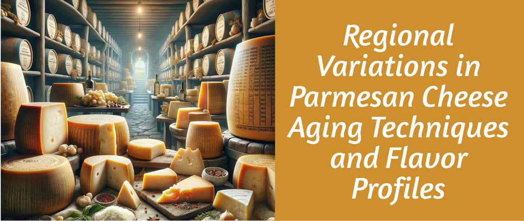 Regional Variations in Parmesan Cheese Aging Techniques and Flavor Profiles