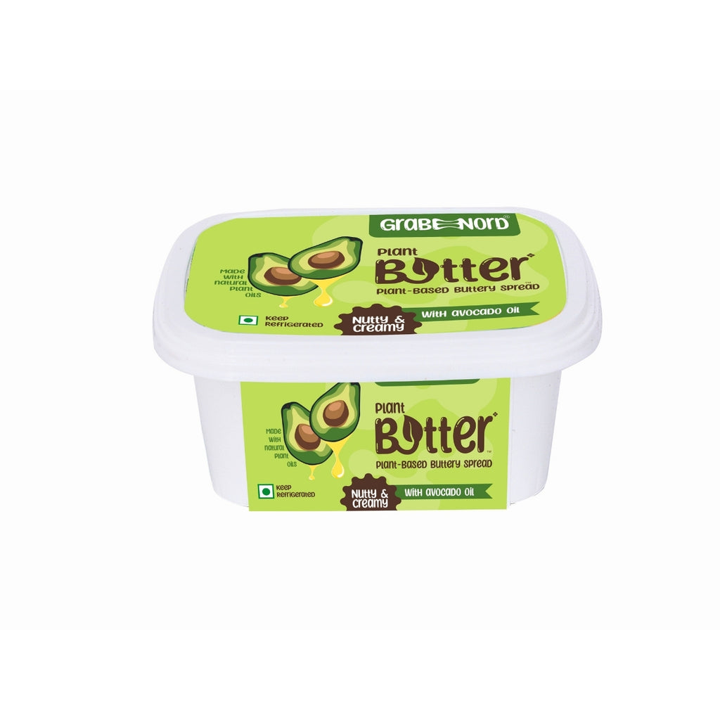 Premium Avocado Oil Based Salted Buttery spread (Dairy, Cholesterol & Lactose Free, Cashew Based)