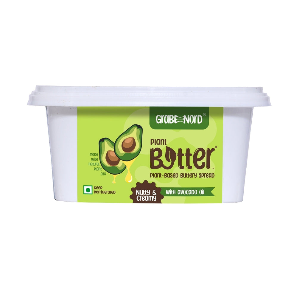 Premium Avocado Oil Based Salted Buttery spread (Dairy, Cholesterol & Lactose Free, Cashew Based)