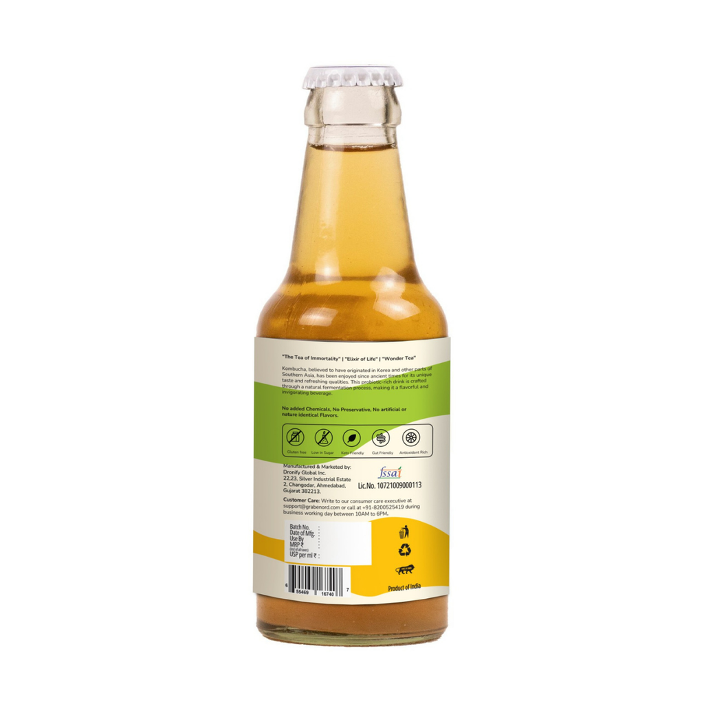Lemongrass Ginger Kombucha – 200ml