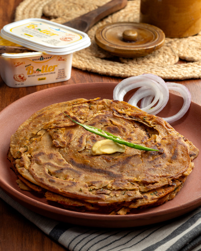 Premium Olive Oil Based Salted Buttery spread (Dairy, Cholesterol & Lactose Free, Cashew Based)