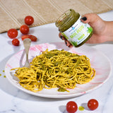 Basil Pesto (Preservative, Dairy, Cholesterol & Lactose Free, Vegan)