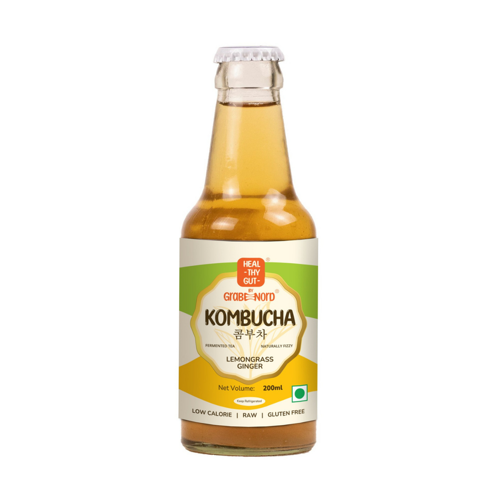 Lemongrass Ginger Kombucha – 200ml