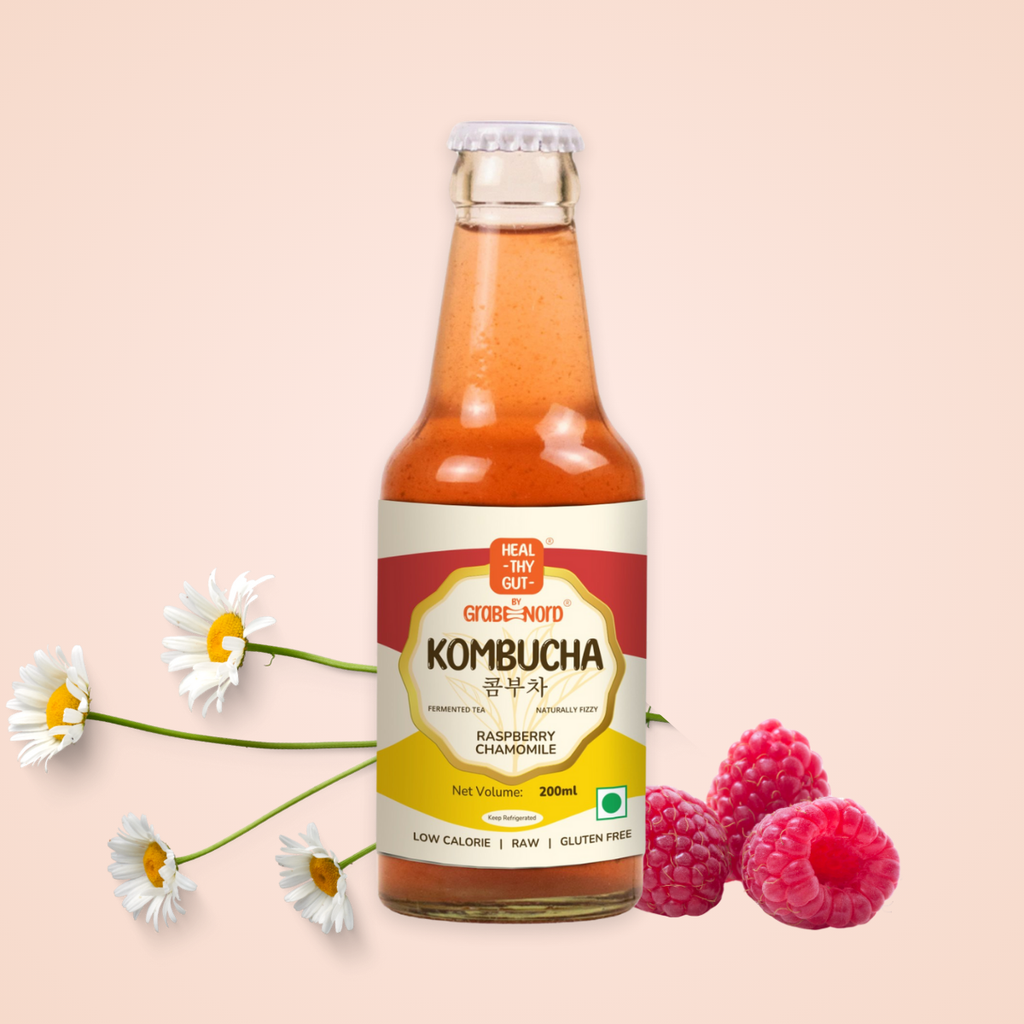 Raspberry Chamomile Kombucha – 200ml