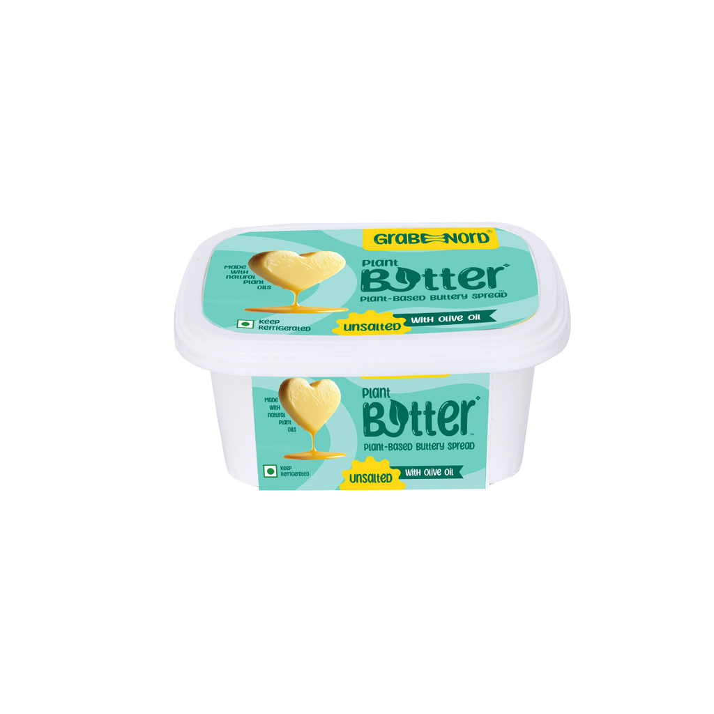 Premium Unsalted Olive Oil Based spread (Dairy, Cholesterol & Lactose Free, Cashew Based)