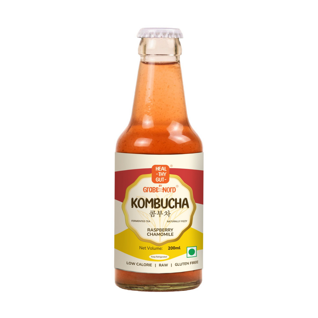 Raspberry Chamomile Kombucha – 200ml