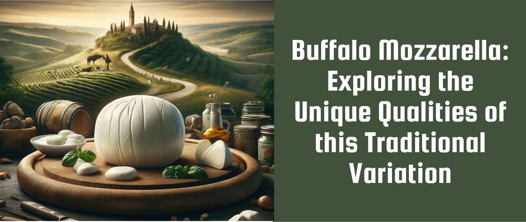 Buffalo Mozzarella: Exploring the Unique Qualities of this Traditional Variation