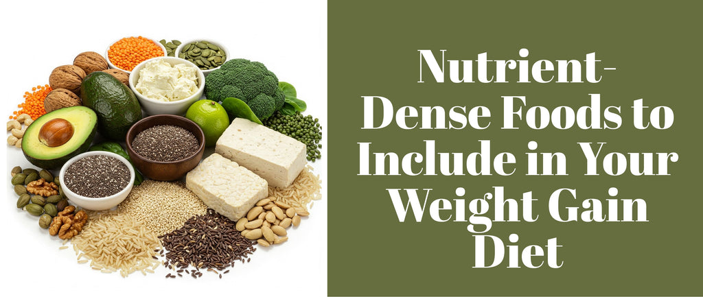 Nutrient-Dense Foods to Include in Your Weight Gain Diet