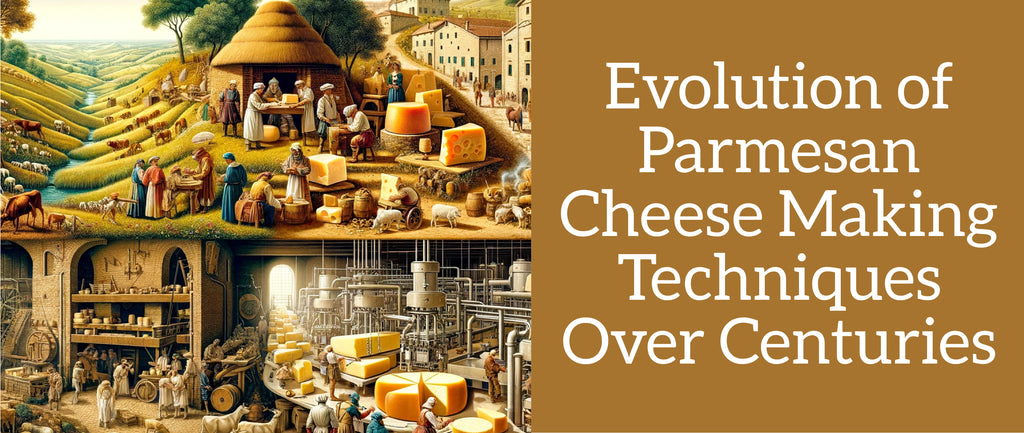 Evolution of Parmesan Cheese Making Techniques Over Centuries