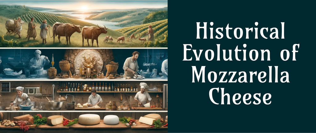 Historical Evolution of Mozzarella Cheese