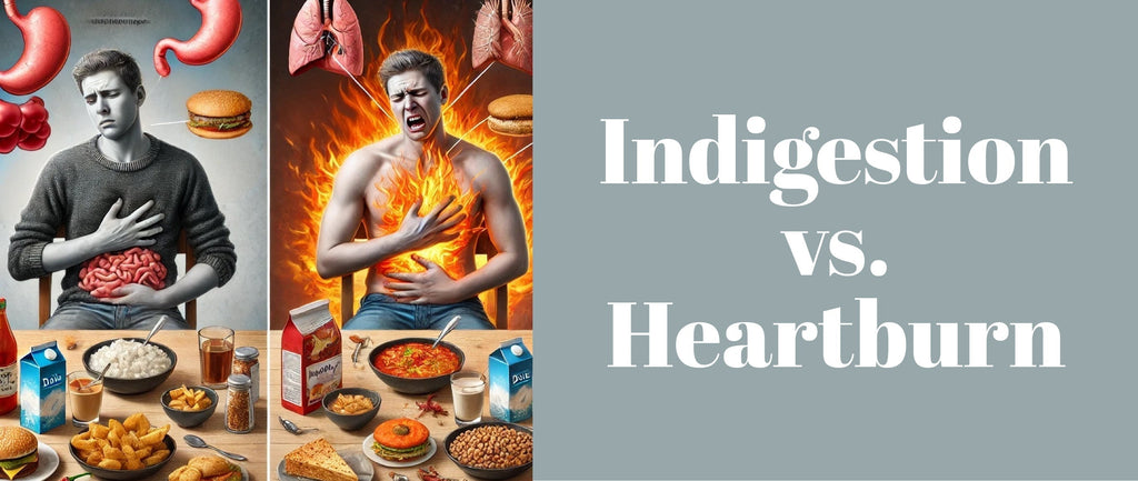 Indigestion vs. Heartburn