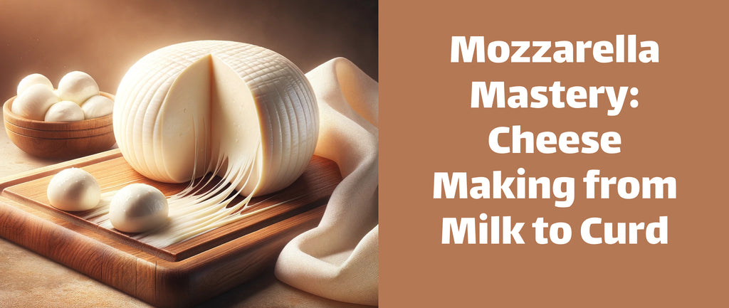 Mozzarella Mastery: Cheese Making from Milk to Curd