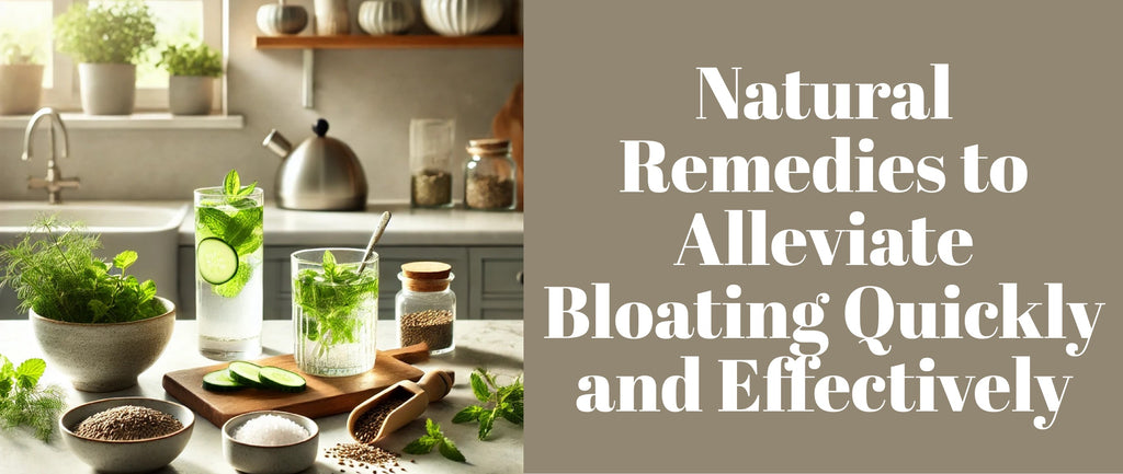 Natural Remedies to Alleviate Bloating Quickly and Effectively