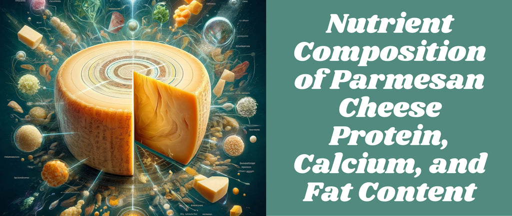 Nutrient Composition of Parmesan Cheese: Protein, Calcium, and Fat Content