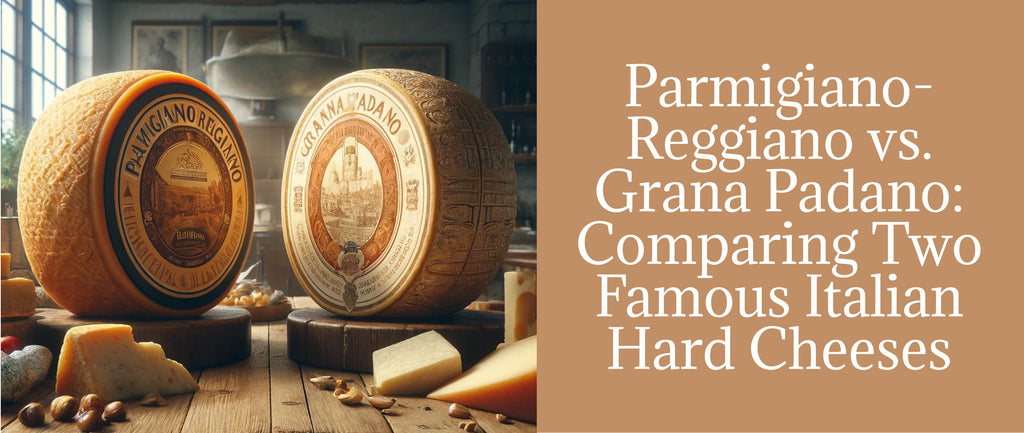 Parmigiano-Reggiano vs. Grana Padano: Comparing Two Famous Italian Hard Cheeses