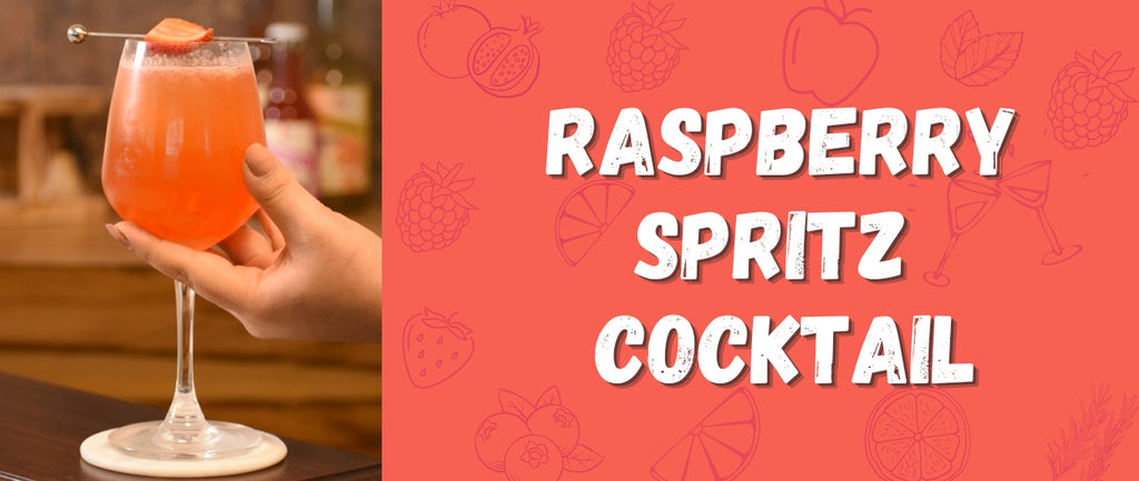 Cheers to the Best: Raspberry Spritz Cocktail!