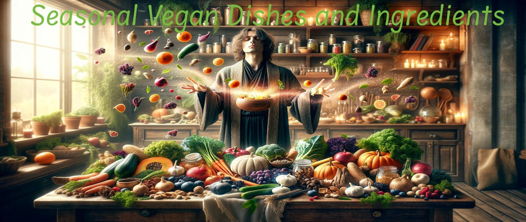 Seasonal Vegan Dishes and Ingredients