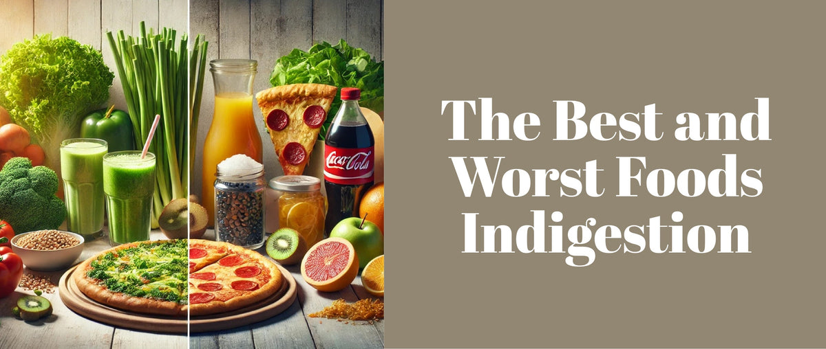 The Best and Worst Foods for Indigestion