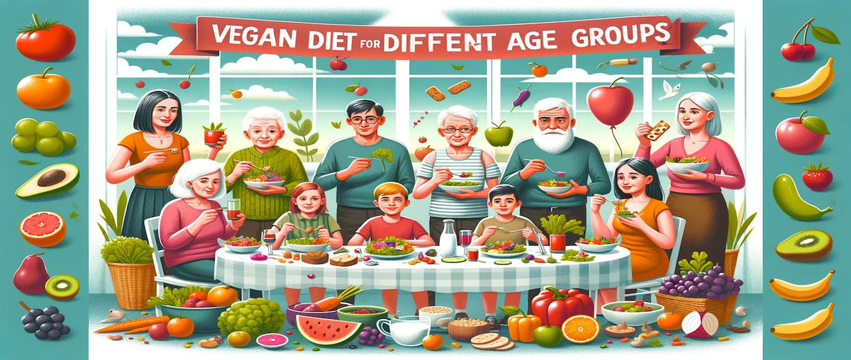 Vegan Diet For Different Age Group