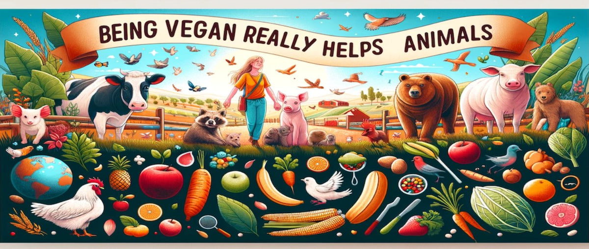Being Vegan Really Help Animals