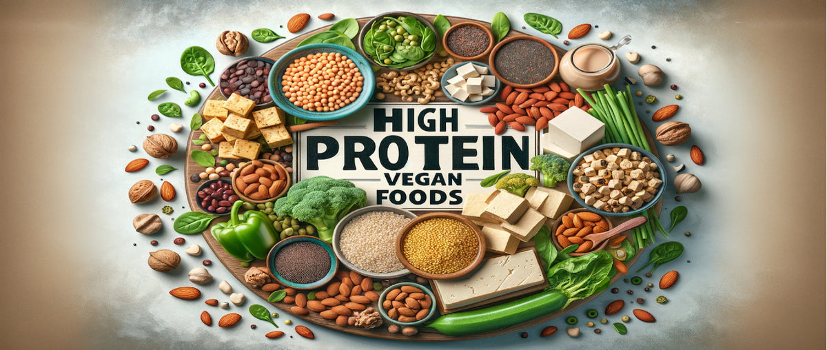 high protein vegan foods