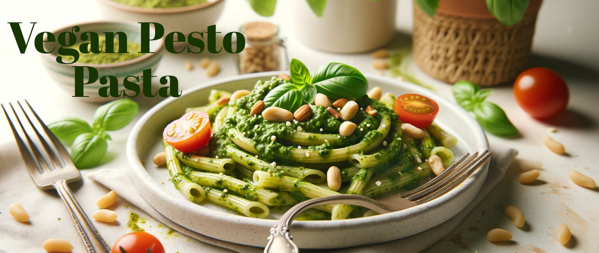 vegan pesto pasta