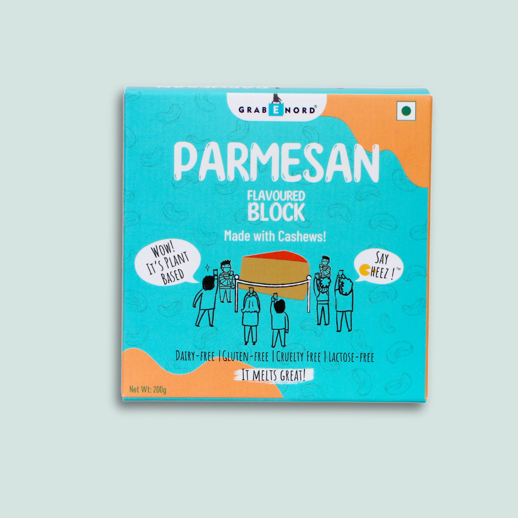 Parmesan Block (Dairy, Cholesterol & Lactose Free, Cashew Based)