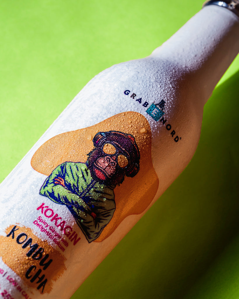 Kokagin Kombucha - 250ml (Ginger & Kokum Flavour)
