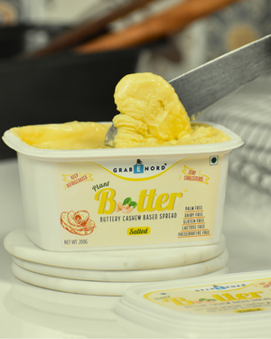 Premium Vegan & Cholesterol-Free Low Fat Butter by Grabenord