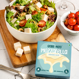 Salted Buttery Spread & Mozzarella Block Combo (Dairy, Cholesterol & Lactose Free, Cruelty Free, Cashew Based)