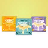 Plant Based Cheeze Assortment (Dairy, Cholesterol & Lactose Free, Cruetly free, Cashew Based)